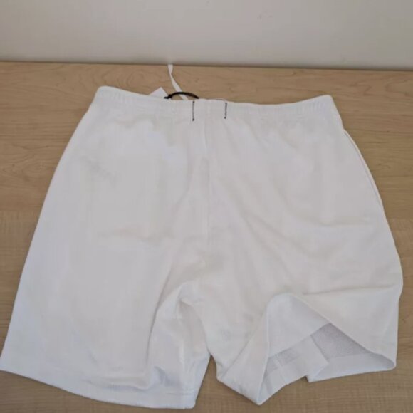 Reigning Champ Men's Large Football Club White Shorts - Picture 3 of 5